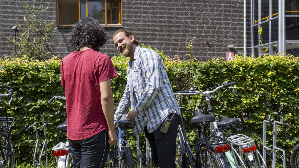 De namen van fietsonderdelen leren