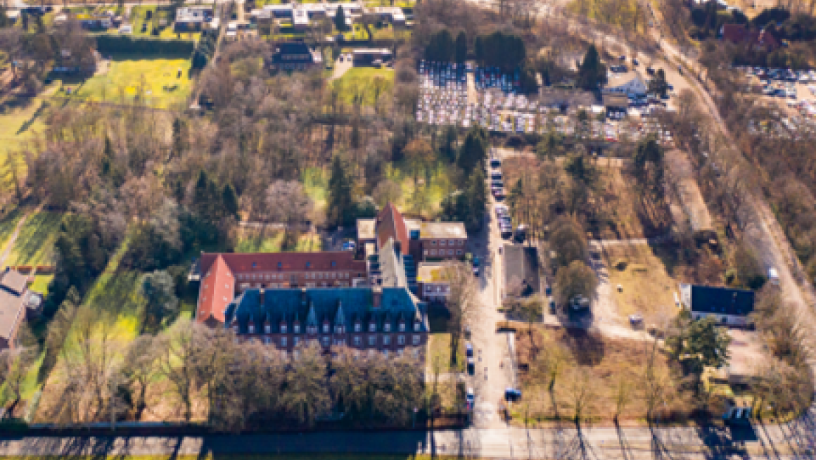 Klooster Bethanie luchtaanzicht