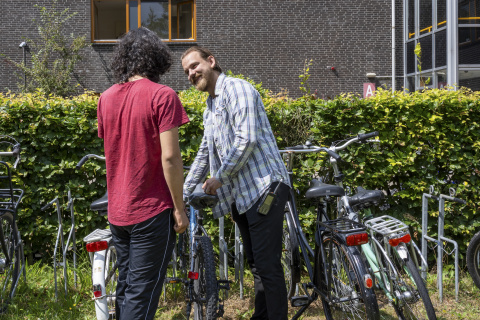 De namen van fietsonderdelen leren